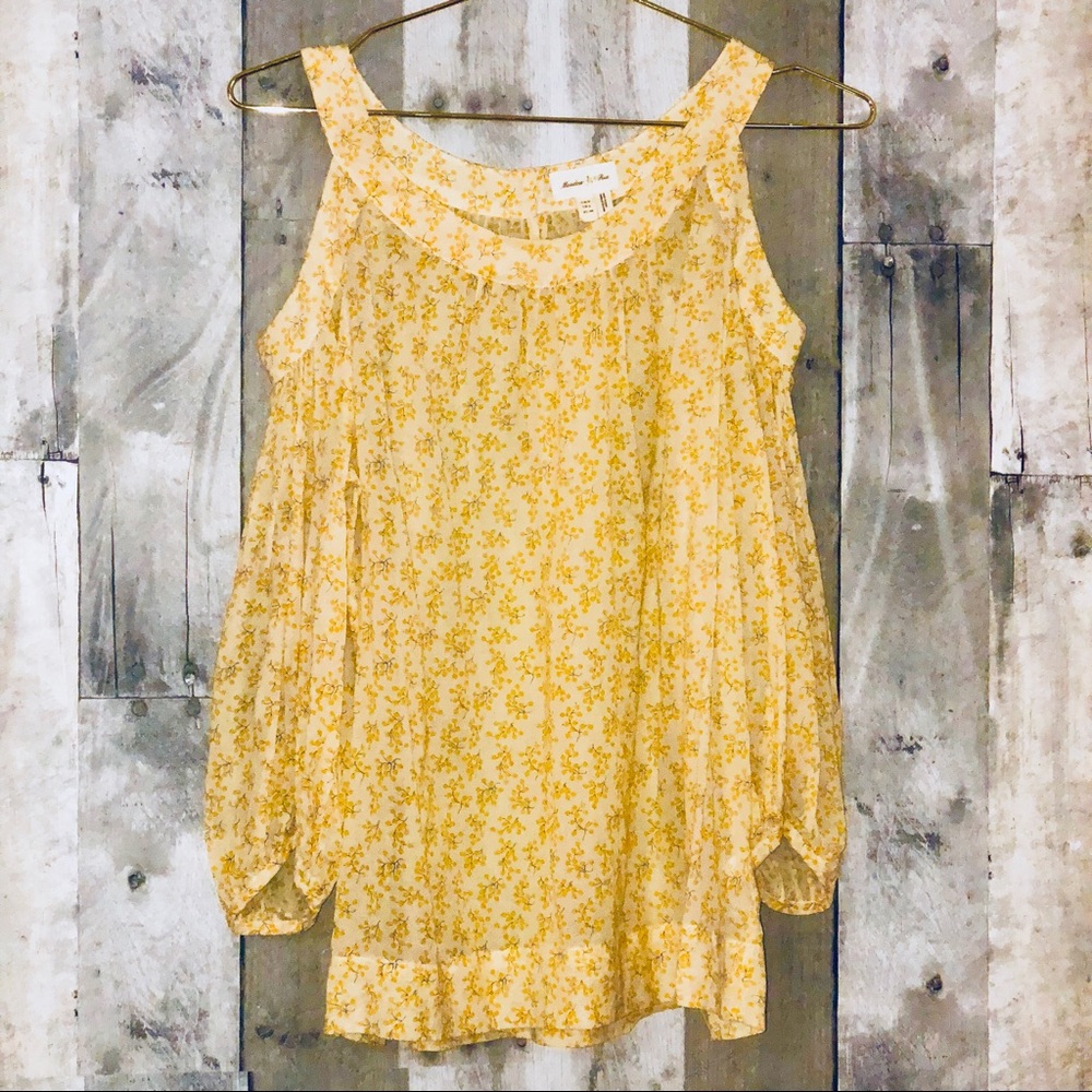 Meadow Rue Anthropologie Blouse Size 4